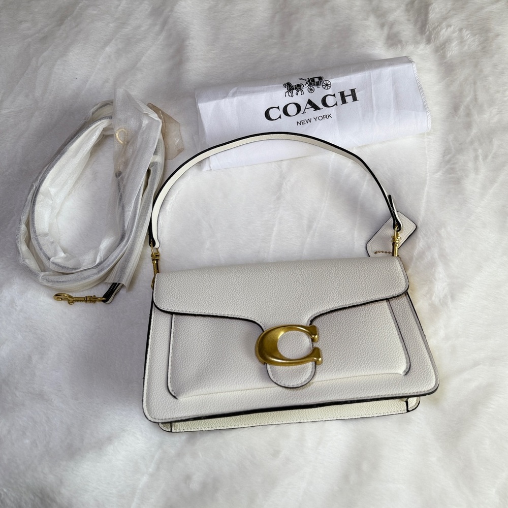 COPY COPY Coach Shoulder Bag with Gold Accents NWOB